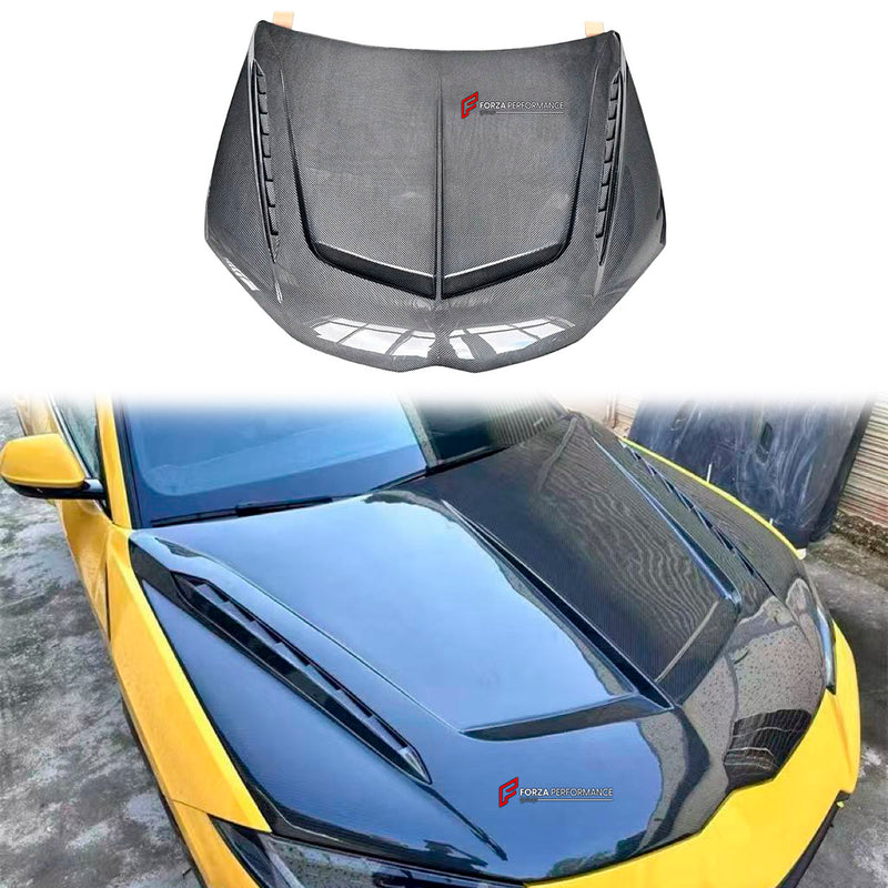 DRY CARBON HOOD BONNET for LAMBORGHINI URUS S 2023+