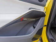 DRY CARBON INTERIOR KIT for LOTUS ELETRE  Set includes:  Front Doors Panel Covers Rear Doors Panel Covers Window Switch Covers Center Console Box Cover Light Frame Control Panel Cover Door Seals