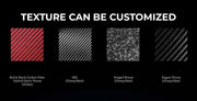 DRY CARBON INTERIOR TRIM KIT COVERS for LAMBORGHINI URUS | S | SE | PERFORMANTE | ST-X 2023+
Set includes:
Dashboard Trims
Center Console Box Trim
Gear Shift Cup Frame Trim
Rear Seats Replacement Covers
Steering Wheel Trims
Door Trims
Rear Cup Holder Trim
Side Mirror Replacement Covers