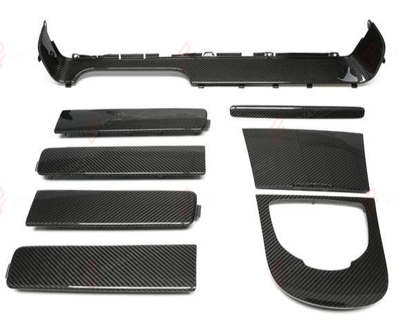 DRY CARBON INTERIOR TRIMS 8 PCS for MERCEDES BENZ G CLASS W463A W464 2019+