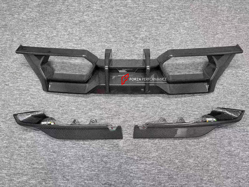DRY CARBON REAR DIFFUSER for BMW M2 G87 2023+