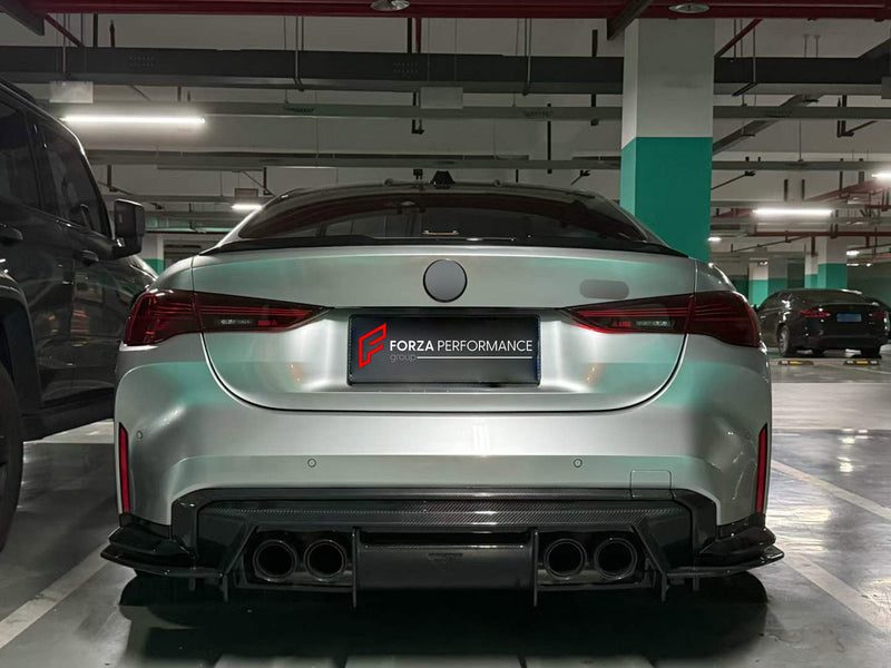 DRY CARBON REAR DIFFUSER for BMW M3 G80 M4 G82 2020+