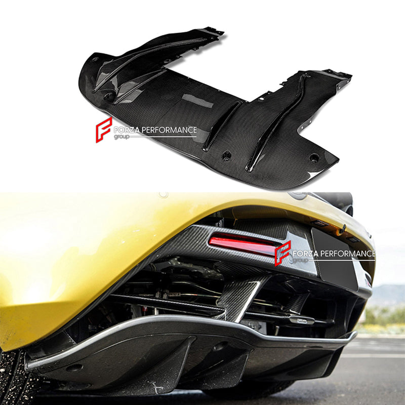 DRY CARBON REAR DIFFUSER for MCLAREN 720S 2017 - 2023