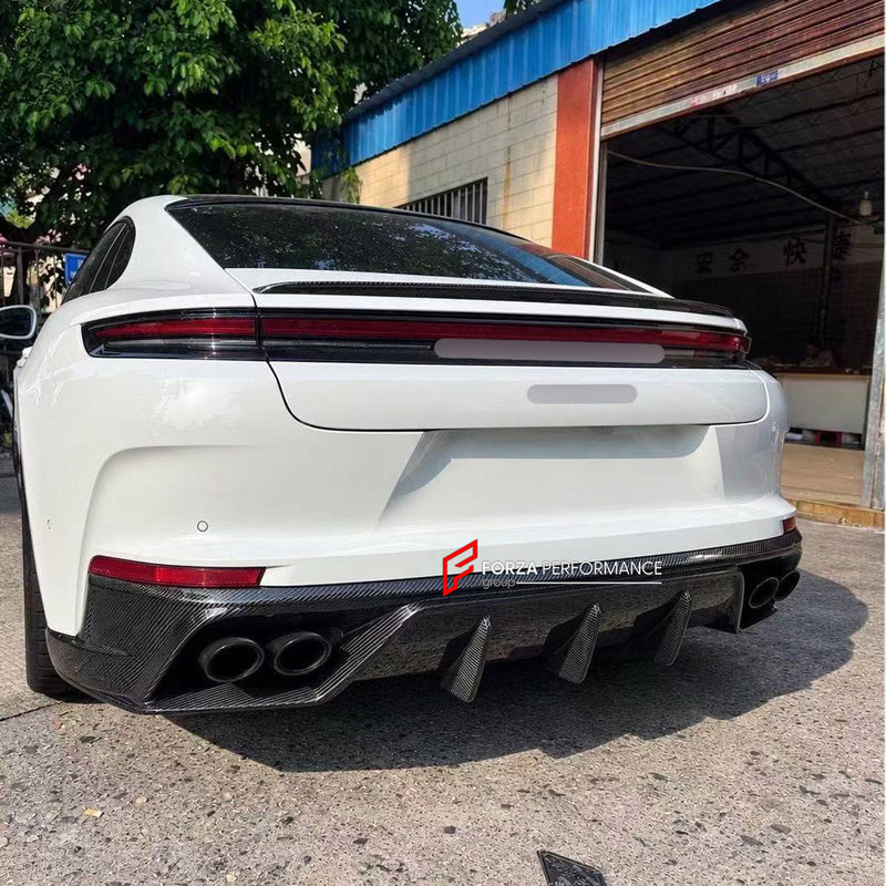 DRY CARBON REAR DIFFUSER for PORSCHE PANAMERA G3 972 976 2024+