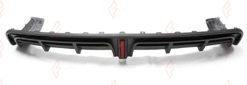 DRY CARBON REAR DIFFUSER LED STYLE for TESLA MODEL S 2021+