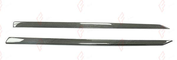 DRY CARBON REAR DOOR PANELS for TESLA MODEL X 2022+