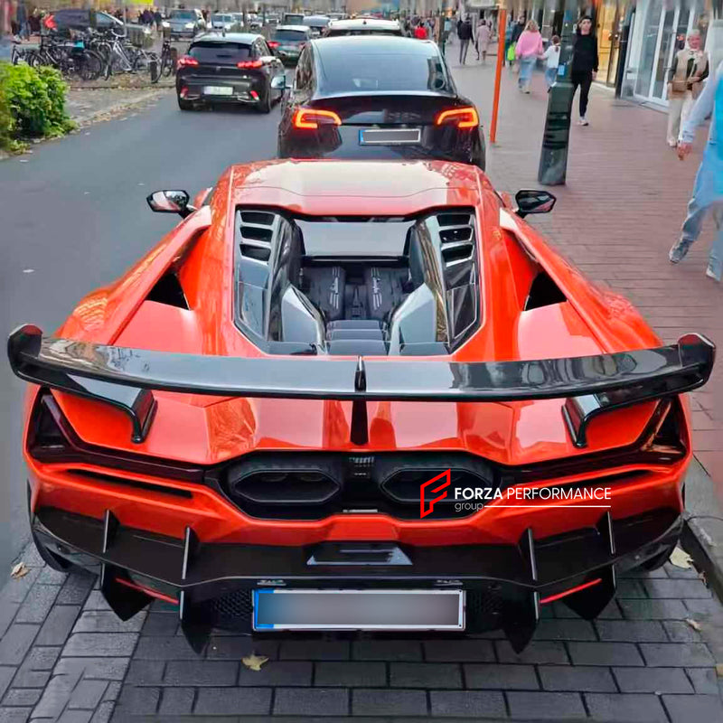DRY CARBON REAR SPOILER for LAMBORGHINI REVUELTO 2023+