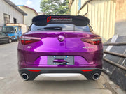 DRY CARBON REAR SPOILER for ALFA ROMEO STELVIO 949 2017 - 2023  Set includes:  Rear Spoiler