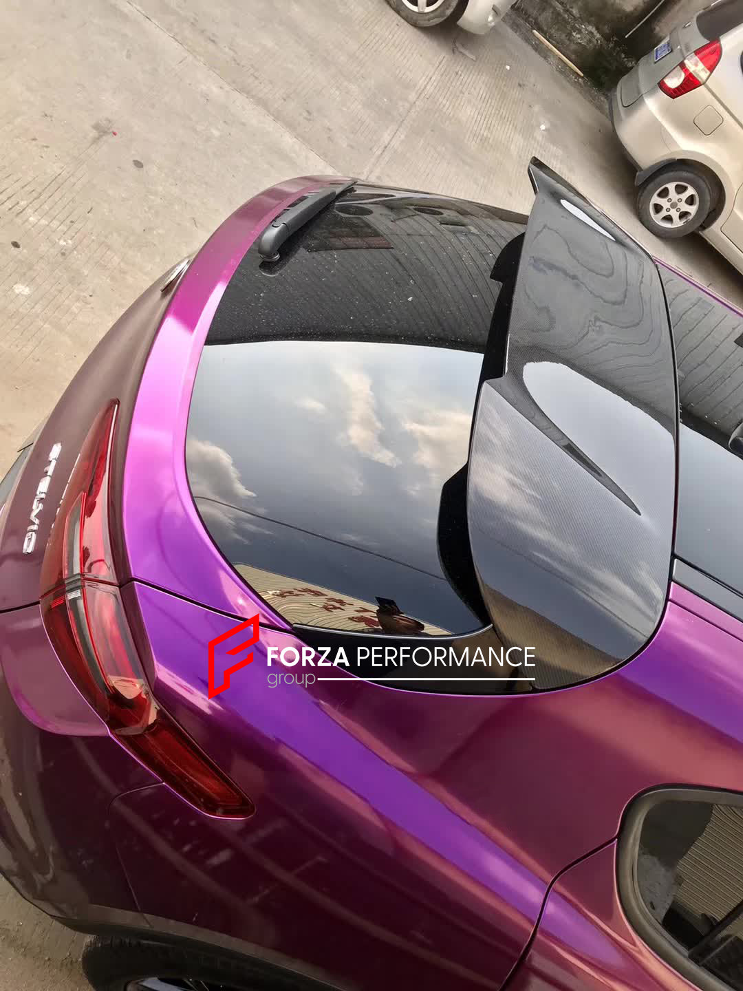 DRY CARBON REAR SPOILER for ALFA ROMEO STELVIO 949 2017 - 2023  Set includes:  Rear Spoiler