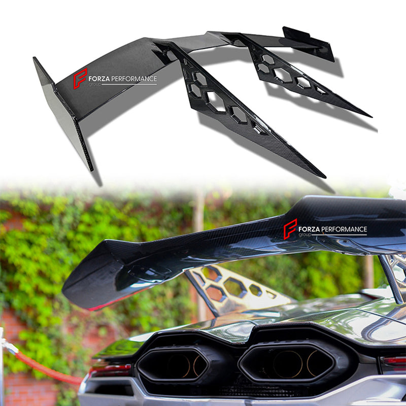 DRY CARBON REAR SPOILER WING for LAMBORGHINI REVUELTO 2023+