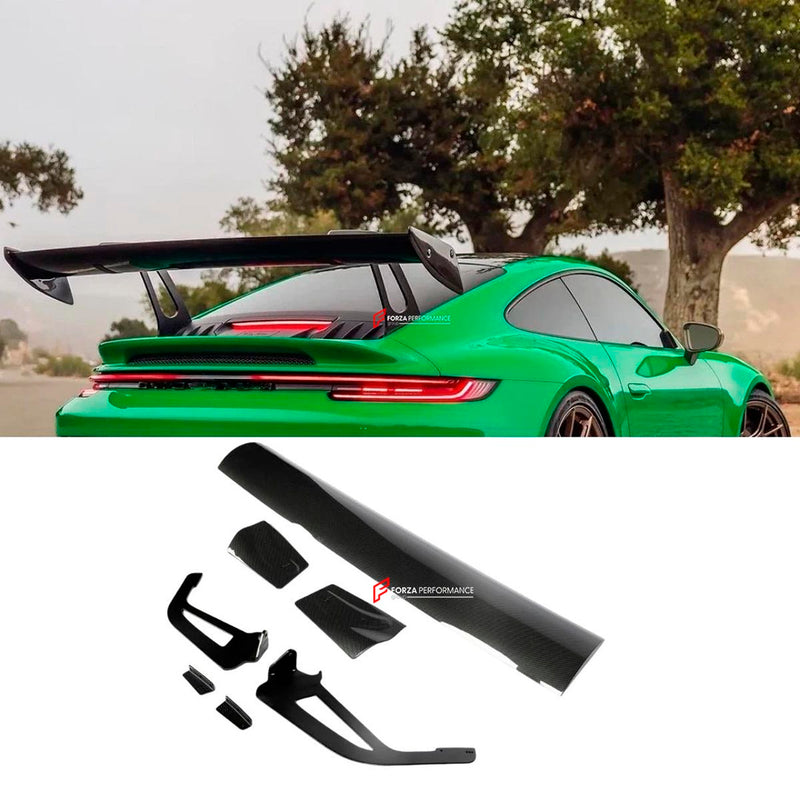 DRY CARBON REAR WING SPOILER for PORSCHE 911 992 GT3 2022+