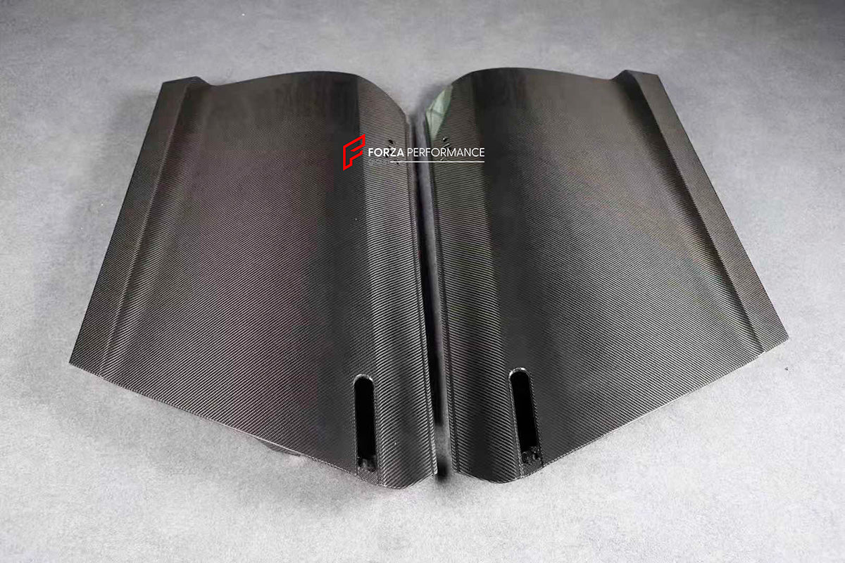DRY CARBON REPLACEMENT DOORS for NISSAN GT-R R35 2007+
Set includes:
Doors
Material: Dry Carbon
NOTE: Professional installation is required.
CONTACT US FOR PRICING