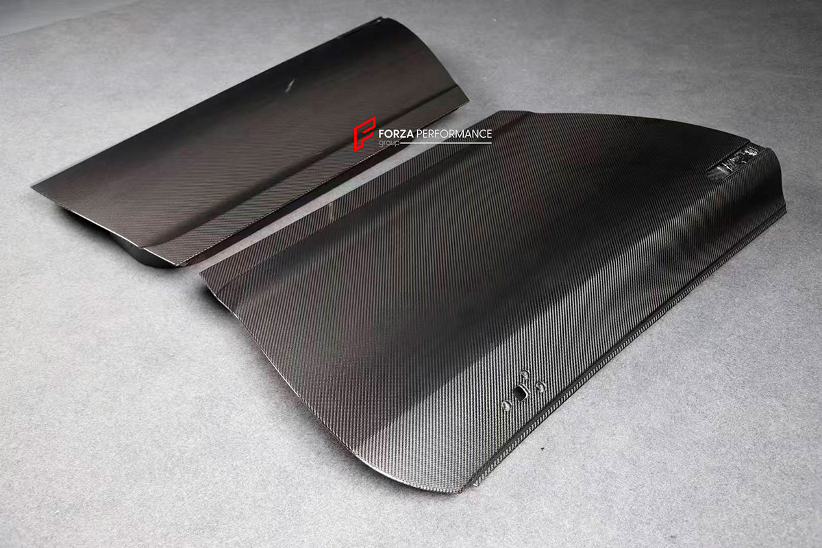 DRY CARBON REPLACEMENT DOORS for NISSAN GT-R R35 2007+
Set includes:
Doors
Material: Dry Carbon
NOTE: Professional installation is required.
CONTACT US FOR PRICING