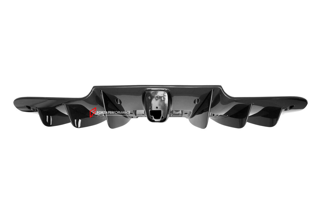DRY CARBON REPLACEMENT REAR DIFFUSER for FERRARI 488 GTB SPIDER 2015 - 2020
Set includes:
Rear Diffuser
Material: Carbon Fiber
NOTE: Professional installation is required