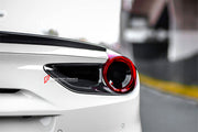 DRY CARBON REPLACEMENT REAR TAIL LIGHT COVERS for FERRARI 488 GTB SPIDER 2015 - 2020
Set includes:
Rear Tail Light Covers
Material: Carbon Fiber
NOTE: Professional installation is required