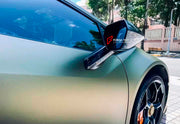 DRY CARBON REPLACEMENT SIDE MIRROR COVERS for LAMBORGHINI HURACAN LP580 LP610 EVO
Set includes:
Side Mirror Covers
Material: Dry Carbon Fiber
Note: Professional installation is required.
CONTACT US FOR PRICING