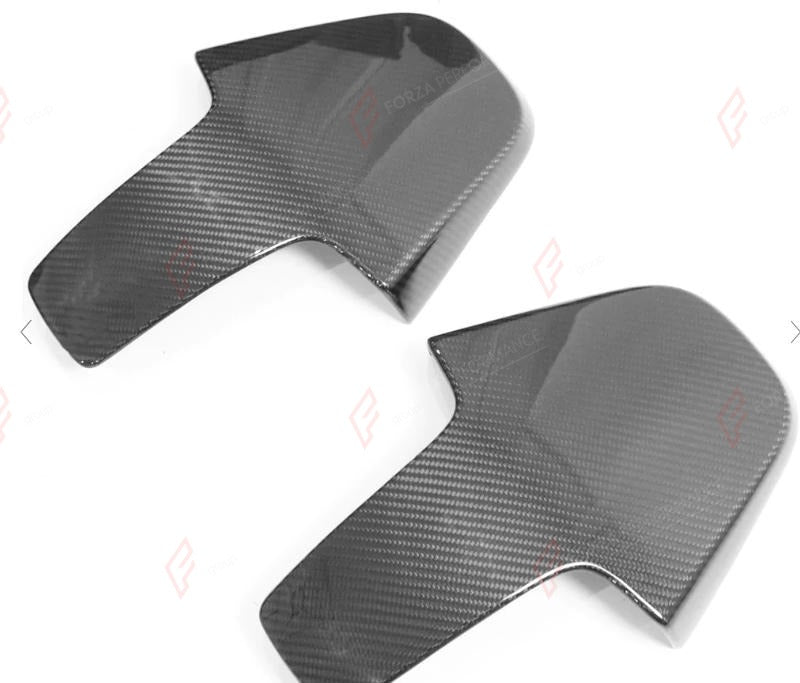 DRY CARBON SEAT BACK COVERS 2 PCS for BMW 2 SERIES G42 2021+