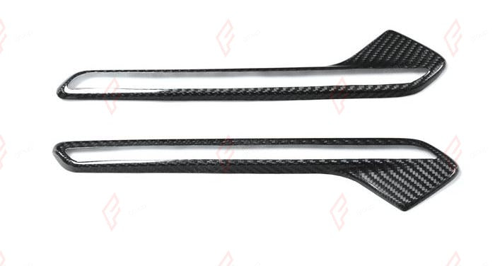 DRY CARBON SIDE FENDER TRIMS for BMW M6 F06 F12 F13 2012 - 2018