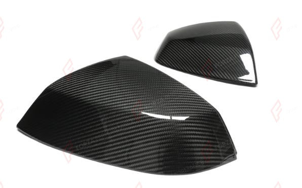 DRY CARBON SIDE MIRROR COVERS for AUDI Q5 Q7 2018+