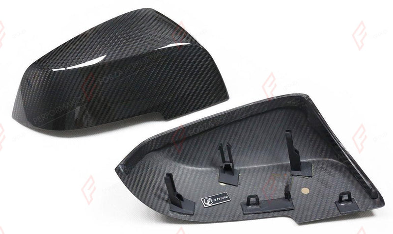 DRY CARBON SIDE MIRROR COVERS for BMW 4 SERIES F32 F33 F36 2014 - 2020