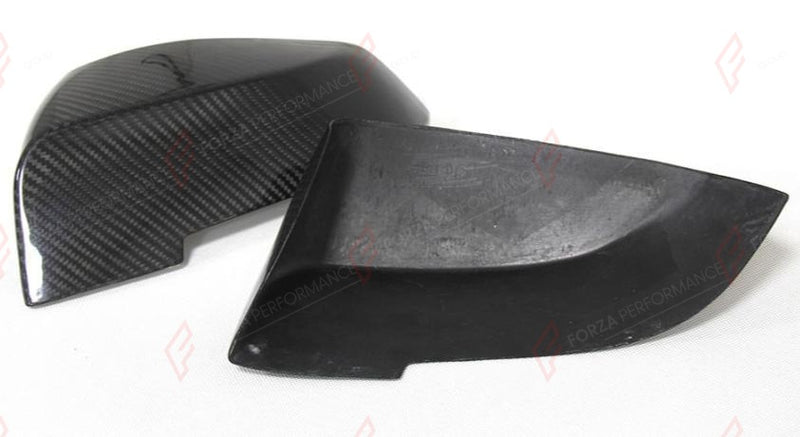 DRY CARBON SIDE MIRROR COVERS for BMW 5 SERIES F10 LCI 2013 - 2017