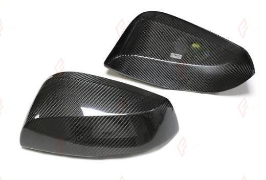 DRY CARBON SIDE MIRROR COVERS for TOYOTA ALPHARD 30 SERIES 2015 - 2023
