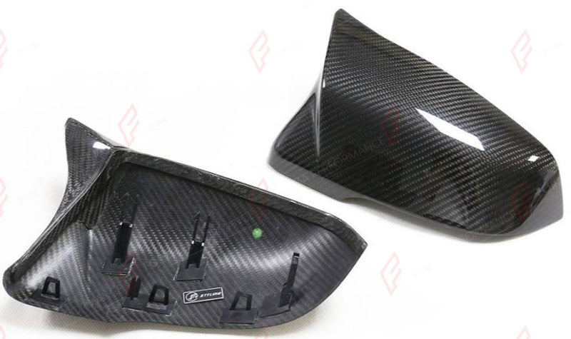 DRY CARBON SIDE MIRROR COVERS for TOYOTA SUPRA A90 A91 2019+