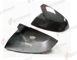 DRY CARBON SIDE MIRROR COVERS STICK ON for AUDI Q5 Q7 2018+