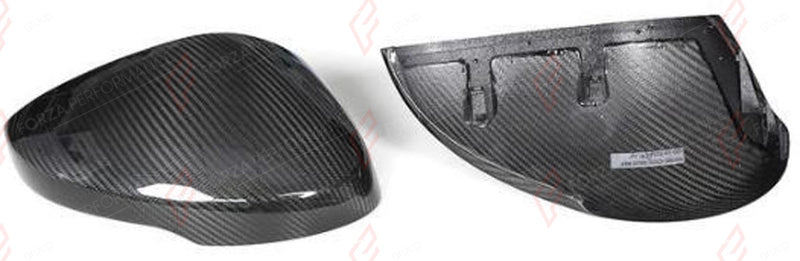 DRY CARBON SIDE MIRROR COVERS STICK ON for HONDA CIVIC 11TH GEN FE FL 2022+