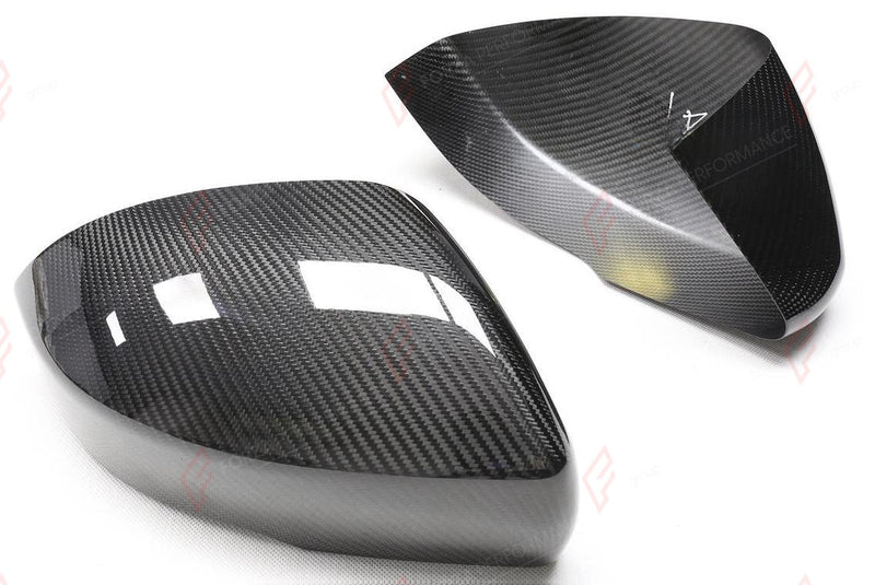 DRY CARBON SIDE MIRROR COVERS STICK ON for RANGE ROVER L405 2013 - 2021