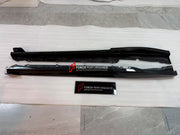 FORZA PERFORMANCE DRY CARBON SIDE SKIRTS for FERRARI 296 GTS GTB custom fit NOVITEC