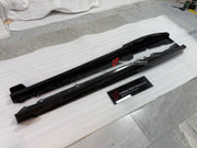 FORZA PERFORMANCE DRY CARBON SIDE SKIRTS for FERRARI 296 GTS GTB custom fit NOVITEC