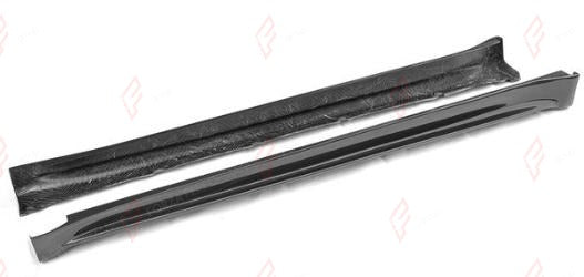 DRY CARBON SIDE SKIRTS for TESLA MODEL Y 2020 - 2025