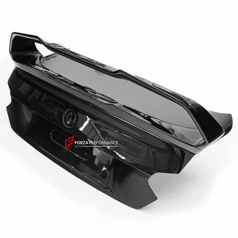 DRY CARBON TRUNK LID AND REAR SPOILER WING for BMW 2 SERIES G42 M240I M2 G87 2021+