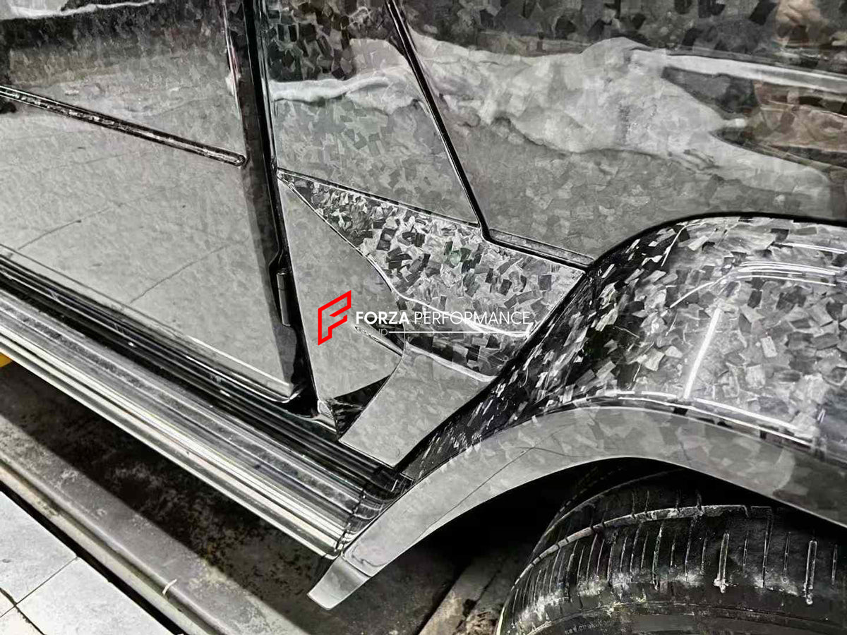 WIDE BODY KIT for MERCEDES-BENZ G-CLASS W463A W464 G63 2018+
Set includes:
Hood/Bonnet
Front Bumper
Front LED DRL Lights
Front Canards
Front Roof LED Bar
Fender Flares
Side Fenders
Side Air Vents
Door Covers
Side Trims
Side Skirts
Rear Bumper
Material: Plastic + Dry Carbon
NOTE: Professional installation is required
Payment ►
Visa
Mastercard
PayPal with a credit card (add 4.4% at checkout)
Payoneer
Cryptocurrency
Shipment ►
By express DHL/UPS/TNT/FedEx
To the local international airport
Special li