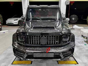 WIDE BODY KIT for MERCEDES-BENZ G-CLASS W463A W464 G63 2018+
Set includes:
Hood/Bonnet
Front Bumper
Front LED DRL Lights
Front Canards
Front Roof LED Bar
Fender Flares
Side Fenders
Side Air Vents
Door Covers
Side Trims
Side Skirts
Rear Bumper
Material: Plastic + Dry Carbon
NOTE: Professional installation is required
Payment ►
Visa
Mastercard
PayPal with a credit card (add 4.4% at checkout)
Payoneer
Cryptocurrency
Shipment ►
By express DHL/UPS/TNT/FedEx
To the local international airport
Special li