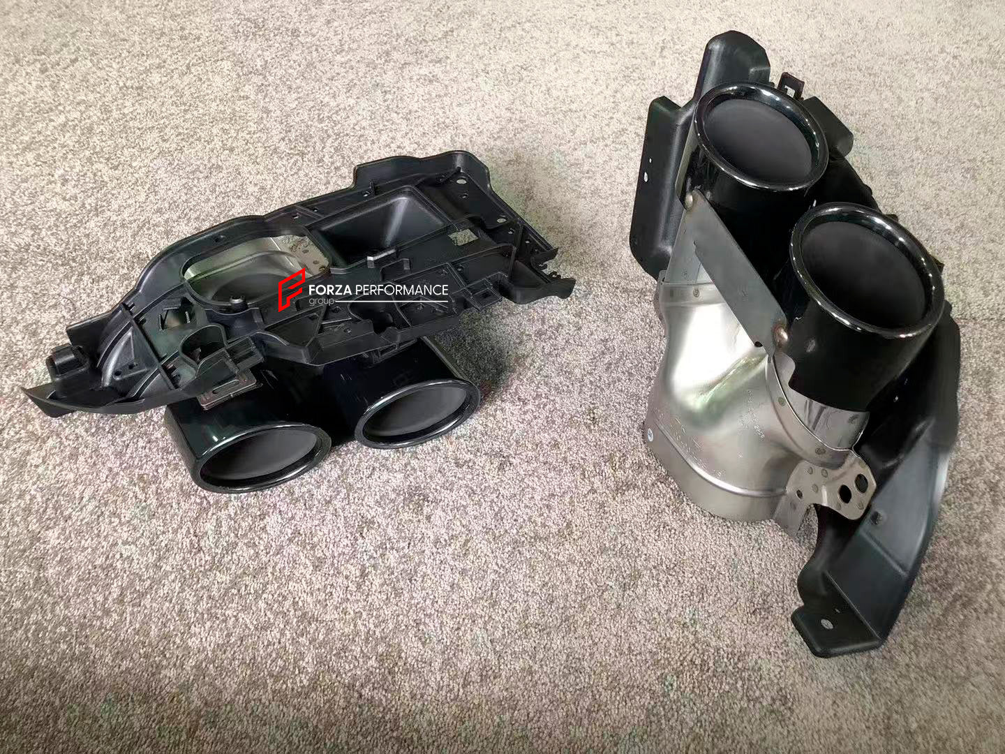 REAR DIFFUSER WITH EXHAUST TIPS for MERCEDES-BENZ E-CLASS COUPE C238 2017+
Set includes:
Rear Diffuser
Exhaust tips
Material: Plastic
NOTE: Professional installation is required
Contact us for pricing