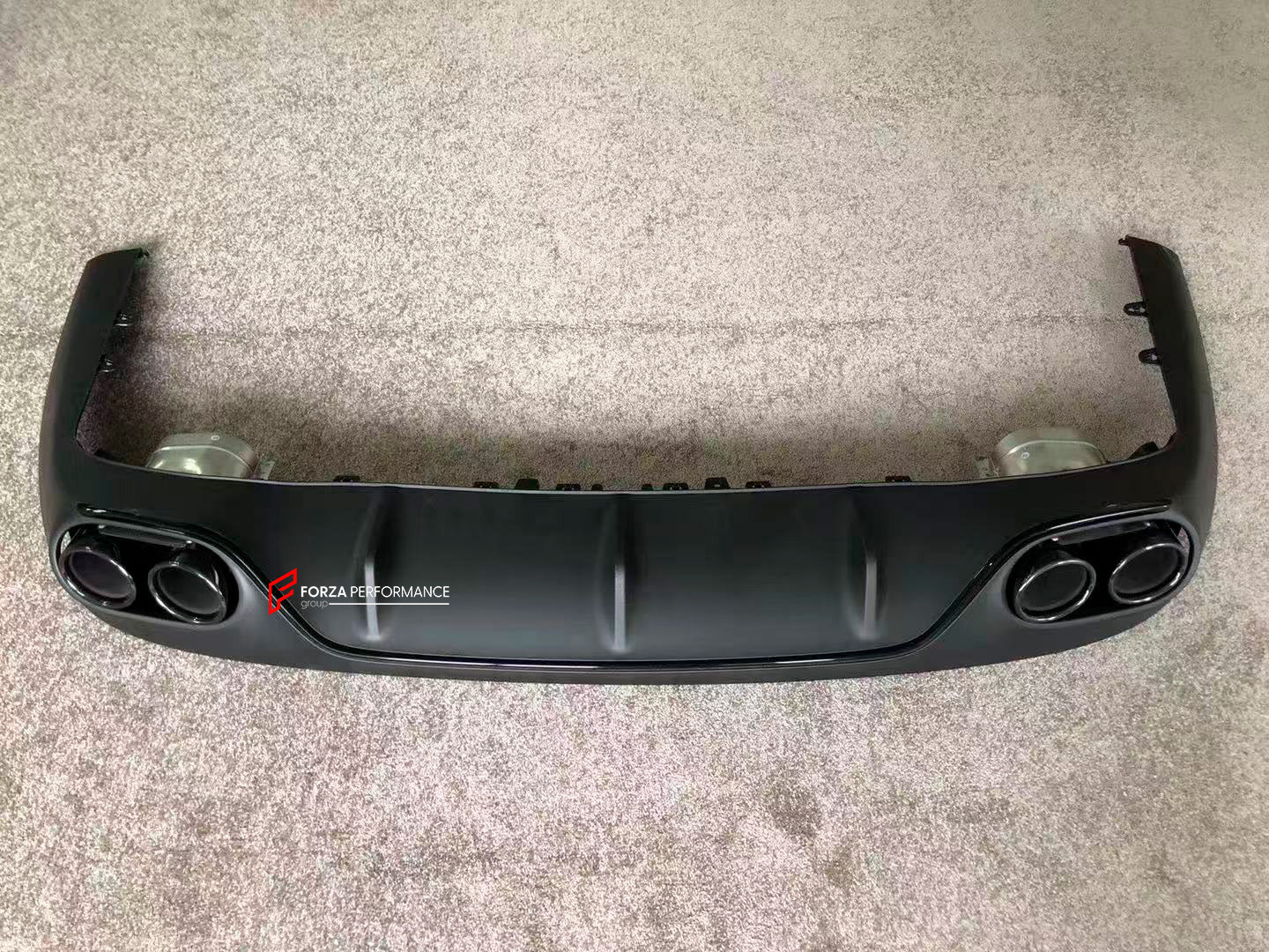 REAR DIFFUSER WITH EXHAUST TIPS for MERCEDES-BENZ E-CLASS COUPE C238 2017+
Set includes:
Rear Diffuser
Exhaust tips
Material: Plastic
NOTE: Professional installation is required
Contact us for pricing