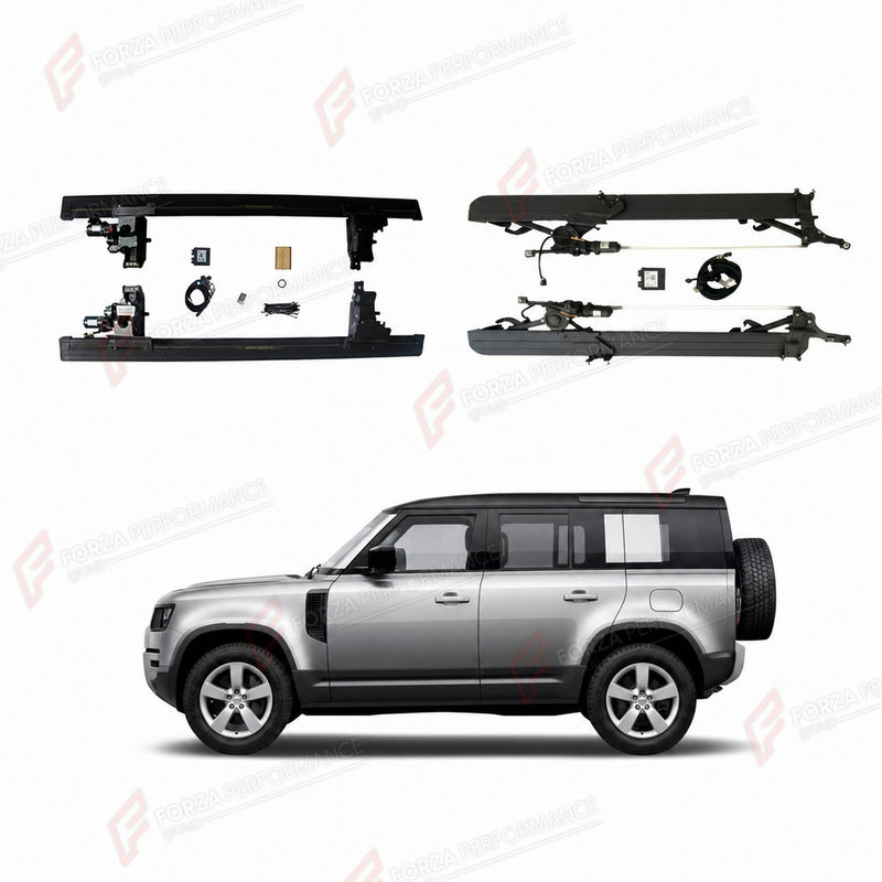 ELECTRIC SIDE STEP RUNNING BOARDS for LAND ROVER DEFENDER 90 110 130 L663 2020+