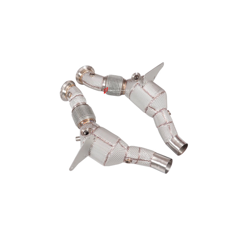 EXHAUST DOWNPIPE for FERRARI F8 TRIBUTO 3.9T 2019 - 2022