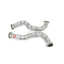 EXHAUST DOWNPIPE for PORSCHE 718 GT4 RS 4.0T 2022+
Material: Stainless steel
Optionally for an extra cost:
Heat shield protection
200 cell catalytic converter
Production time: 10 working days
NOTE: Professional installation is required.
FEATURES:
Engineered Digital prototyping using 3D CAD design software, each car model chassis has been 3D laser scanned in the factor
Factory run all test cars on Italian 1200HP Dyno machine, to make the best performance design of exhaust
CNC bending machine accuratel