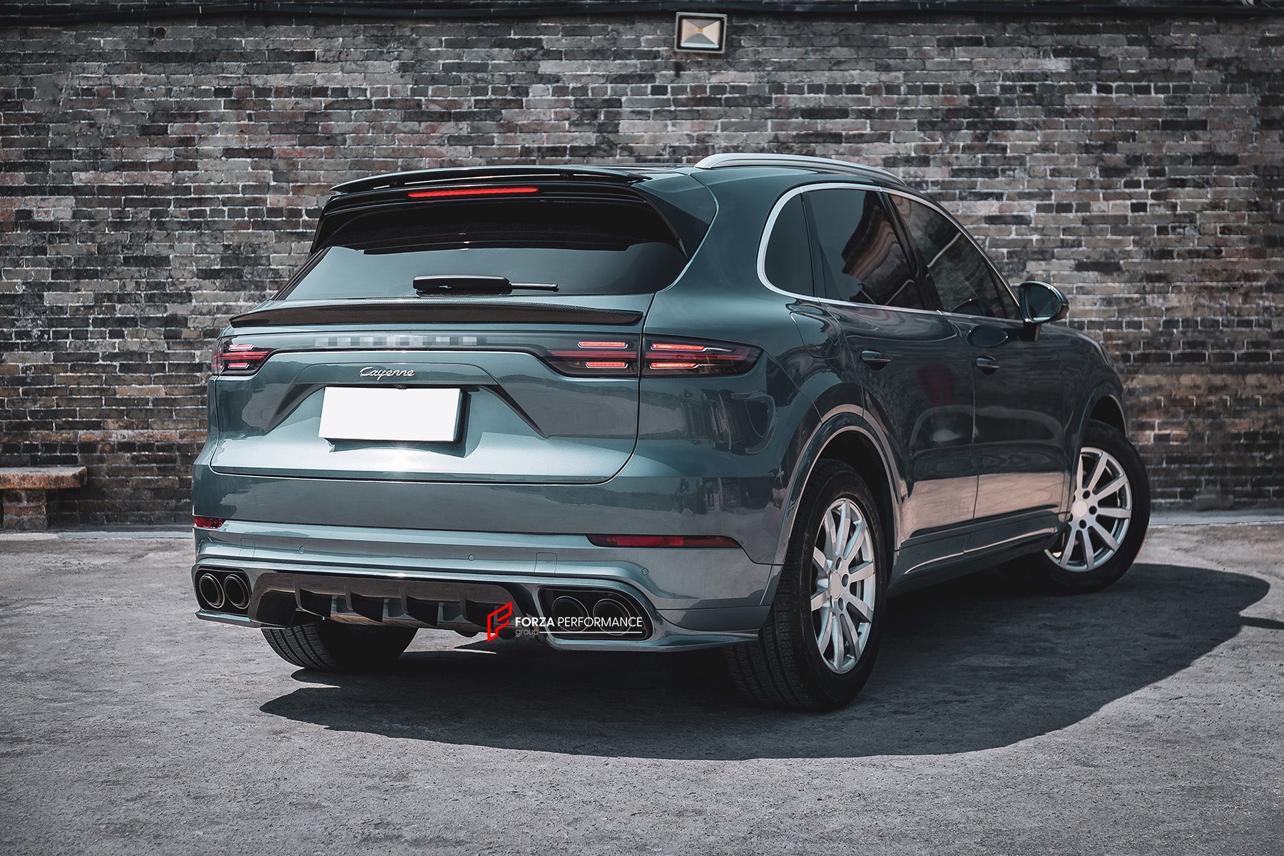 BODY KIT for PORSCHE CAYENNE 9Y 2019-2023
Set includes:
Front Lip
Rear Diffuser
Material: Plastic
NOTE: Professional installation is required. Factory LED DRL must be reused.