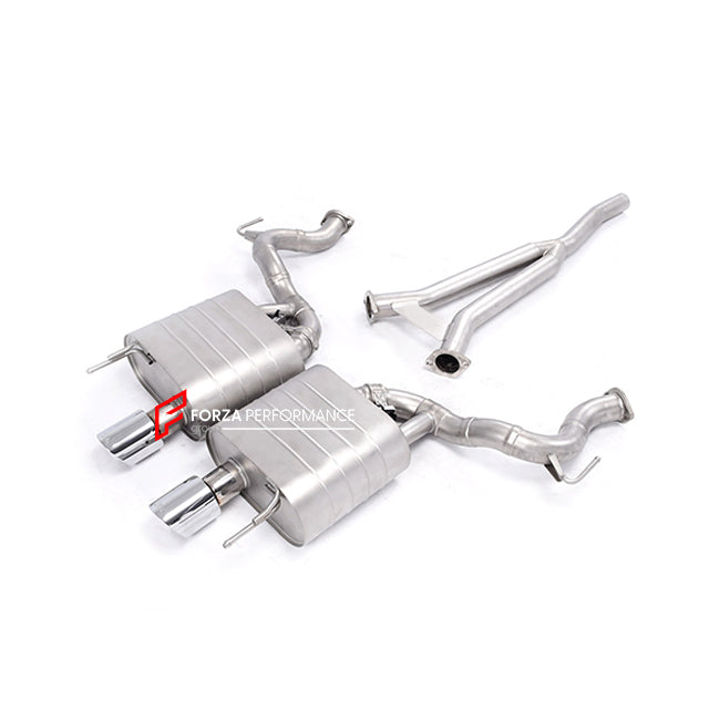 VALVED EXHAUST CATBACK MUFFLER for Ford Mustang S550 2.3T V2
