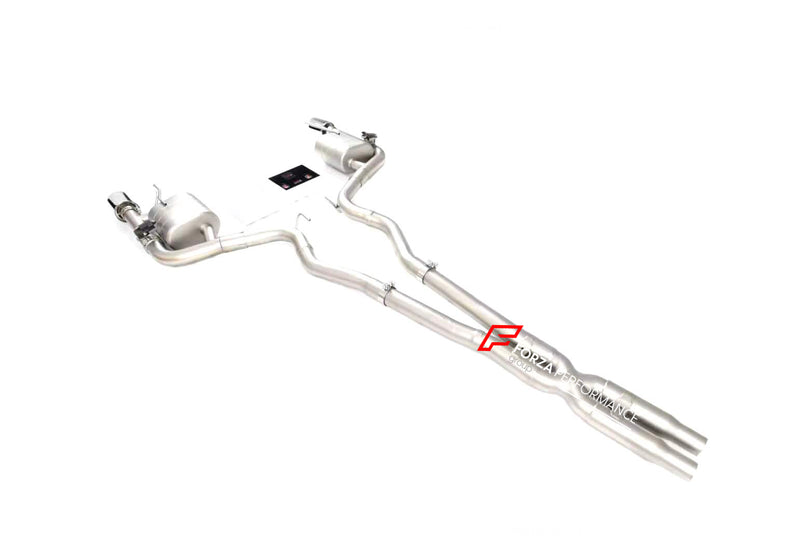 VALVED EXHAUST CATBACK MUFFLER for Ford Mustang S550 Facelift 5.0T