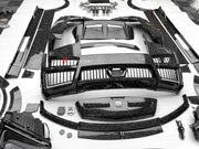 FORGED CARBON CONVERSION BODY KIT for ROLLS-ROYCE CULLINAN SERIES 1 2018 - 2025 upgrade to SERIES 2 FACELIFT
Set includes:
Front Lip
Front Bumper
Front Bumper Meshes
Headlights
Front Grille Frame
Hood / Bonnet
Front Fenders
Fenders Flares
Door Covers
Side Skirts
Roof Spoiler
D-Pillar Panel
Rear Trunk Spoiler
Rear Panel
Rear Bumper
Rear Diffuser
Exhaust Tips
Exhaust Mufflers
Material: Dry Carbon