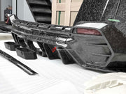 FORGED CARBON CONVERSION BODY KIT for ROLLS-ROYCE CULLINAN SERIES 1 2018 - 2025 upgrade to SERIES 2 FACELIFT
Set includes:
Front Lip
Front Bumper
Front Bumper Meshes
Headlights
Front Grille Frame
Hood / Bonnet
Front Fenders
Fenders Flares
Door Covers
Side Skirts
Roof Spoiler
D-Pillar Panel
Rear Trunk Spoiler
Rear Panel
Rear Bumper
Rear Diffuser
Exhaust Tips
Exhaust Mufflers
Material: Dry Carbon