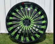 FORGED DUALLY TRUCK FORGED WHEELS RIMS for GMC C K 3500 DRW GMT400 1988 - 2000