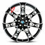 FORGED WHEELS RIMS for BMW 5 SERIES G30 LCI 2021 - 2023 FORZA PERFORMANCE custom fit BMW OEM 943M FROZEN MIDNIGHT GREY WHEELS