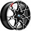 FORGED WHEELS RIMS for BMW 5 SERIES G30 LCI 2021 - 2023 FORZA PERFORMANCE custom fit BMW OEM 943M FROZEN MIDNIGHT GREY WHEELS