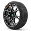 FORGED WHEELS RIMS for BMW 5 SERIES G30 LCI 2021 - 2023 FORZA PERFORMANCE custom fit BMW OEM 943M FROZEN MIDNIGHT GREY WHEELS